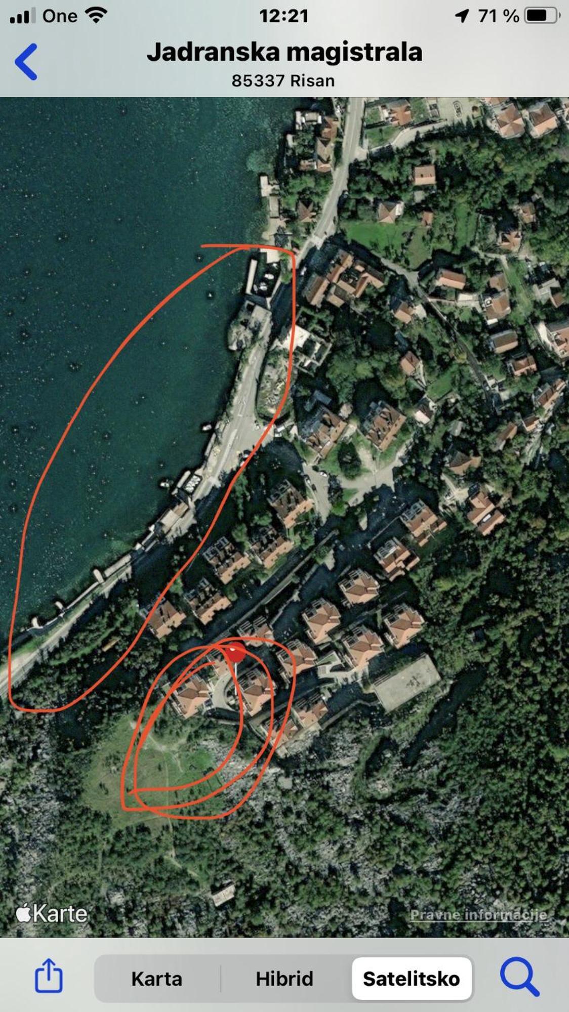 Apartments Sneza Risan Esterno foto